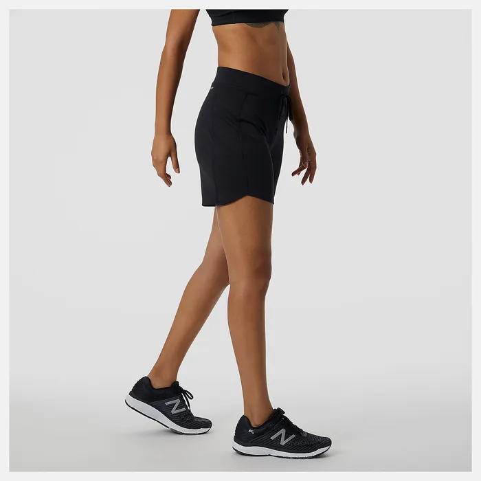 Impact Run Short 7 Inch BLACK Shorts New Balance Women Impact Run Short 7 Inch BLACK Shorts New Balance Women