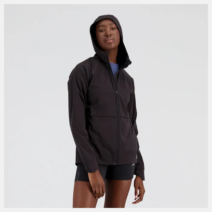 Impact Run Water Defy Jacket BLACK Women Jackets and Vests New Balance