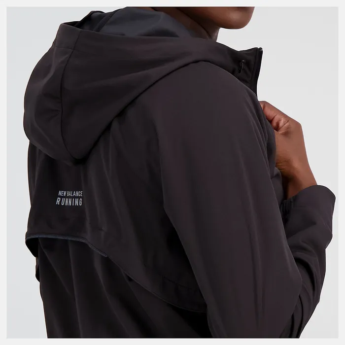 Impact Run Water Defy Jacket BLACK Women Jackets and Vests New Balance Impact Run Water Defy Jacket BLACK Women Jackets and Vests New Balance
