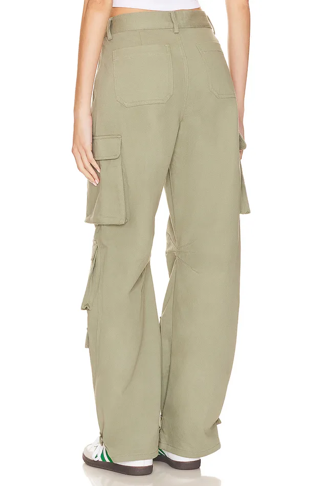 Issa Pant Army Green Women Lovers and Friends Pants