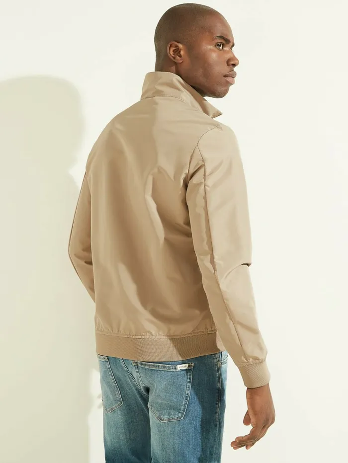 Jackets and Coats Men Amos Flight Jacket Impact Grey GUESS