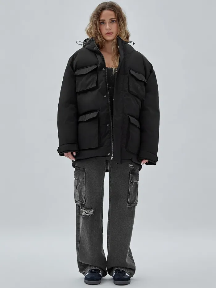 Jackets and Coats Men GUESS Originals Parka Jacket Black GUESS Jackets and Coats Men GUESS Originals Parka Jacket Black GUESS