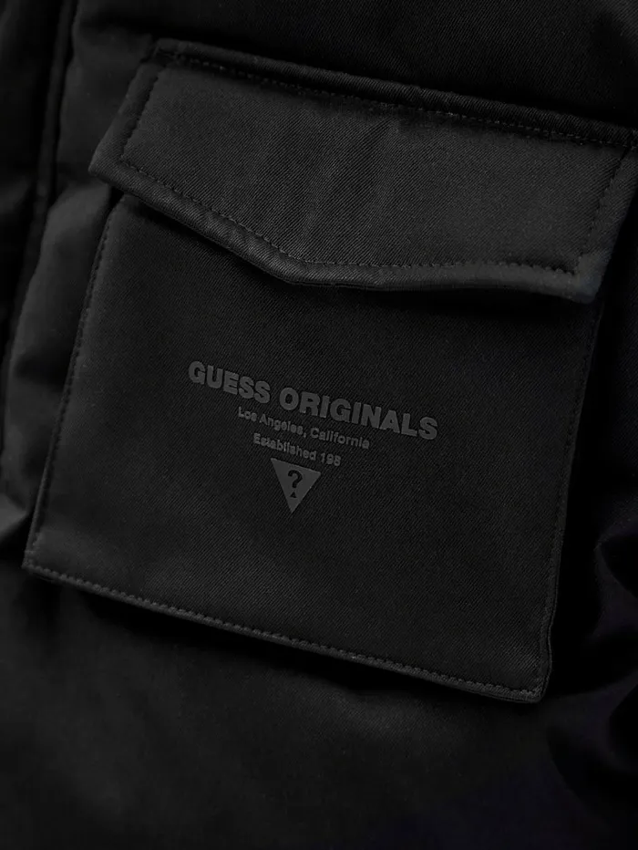 Jackets and Coats Men GUESS Originals Parka Jacket Black GUESS Jackets and Coats Men GUESS Originals Parka Jacket Black GUESS