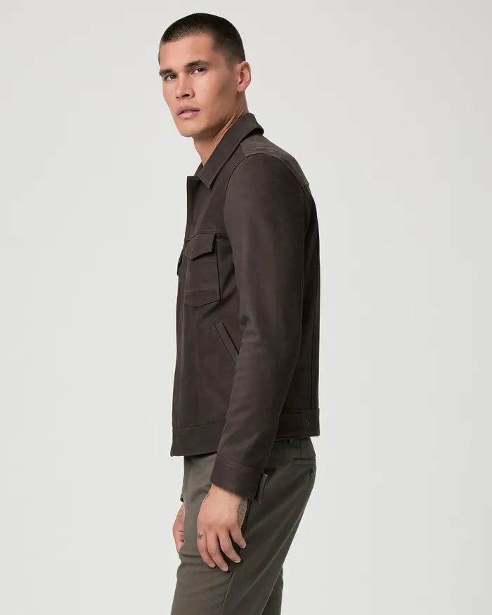 Jackets and Coats PAIGE Men Pedro Jacket 8211 Dark Chocolate Suede Jackets and Coats PAIGE Men Pedro Jacket 8211 Dark Chocolate Suede