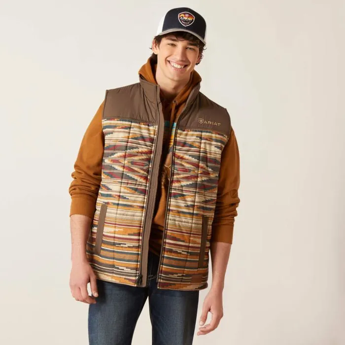 Jackets and Vests Men Ariat Chimayo Crius Vest Chimayo Saltillo