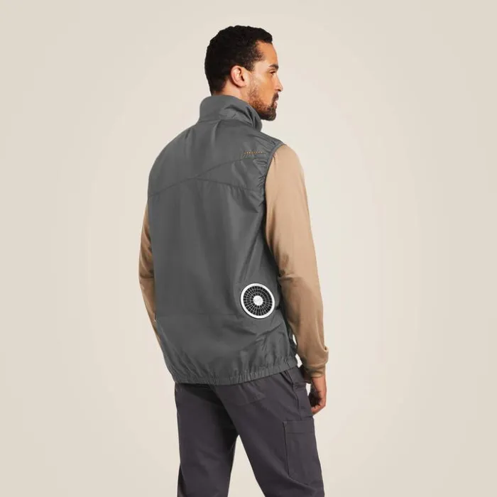 Jackets and Vests Men Ariat Rebar Elite Series Wind Chill Vest Rebar Gray Jackets and Vests Men Ariat Rebar Elite Series Wind Chill Vest Rebar Gray
