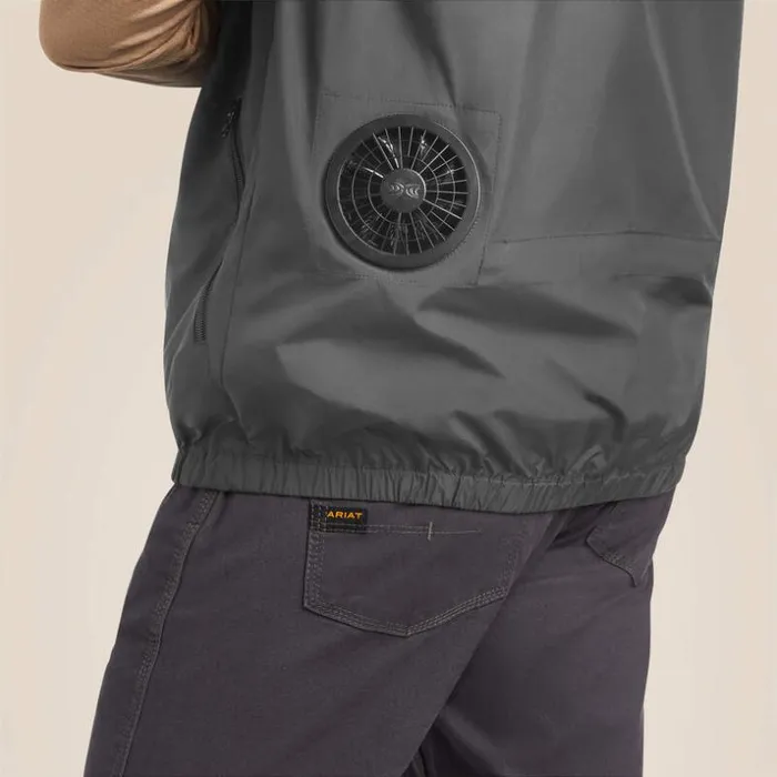 Jackets and Vests Men Ariat Rebar Elite Series Wind Chill Vest Rebar Gray Jackets and Vests Men Ariat Rebar Elite Series Wind Chill Vest Rebar Gray