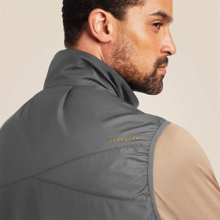 Jackets and Vests Men Ariat Rebar Elite Series Wind Chill Vest Rebar Gray Jackets and Vests Men Ariat Rebar Elite Series Wind Chill Vest Rebar Gray