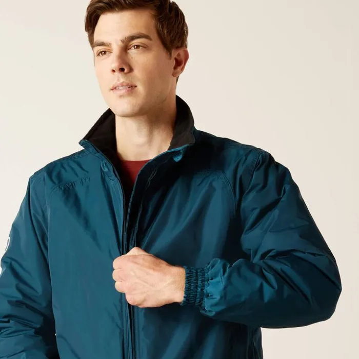 Jackets and Vests Men Ariat Stable Insulated Jacket Reflecting Pond