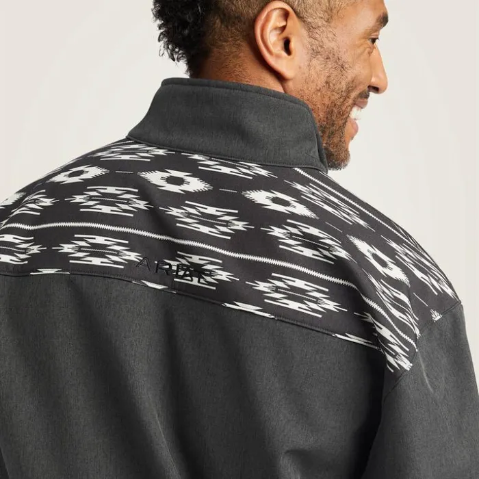 Jackets and Vests Men Ariat Vernon 20 Chimayo Softshell Jacket Charcoal Jackets and Vests Men Ariat Vernon 20 Chimayo Softshell Jacket Charcoal