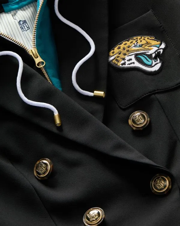 Jacksonville Jaguars Dickey Jacket Jacksonville Jaguars Women Veronica Beard Jackets and Outerwear Jacksonville Jaguars Dickey Jacket Jacksonville Jaguars Women Veronica Beard Jackets and Outerwear