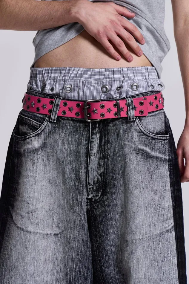 Jaded London Accessories Men Puncture Boxer Grey