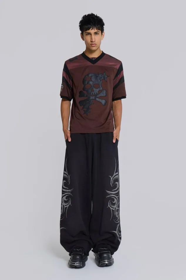 Jaded London Baggy Joggers and Sweatpants WomenUnisex Black Baggy Blade Joggers Black Jaded London Baggy Joggers and Sweatpants WomenUnisex Black Baggy Blade Joggers Black