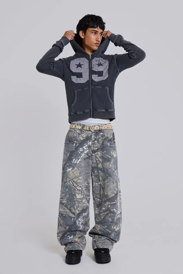 Jaded London Colossus Jeans MenUnisex Forest Camo Colossus Jeans Multi