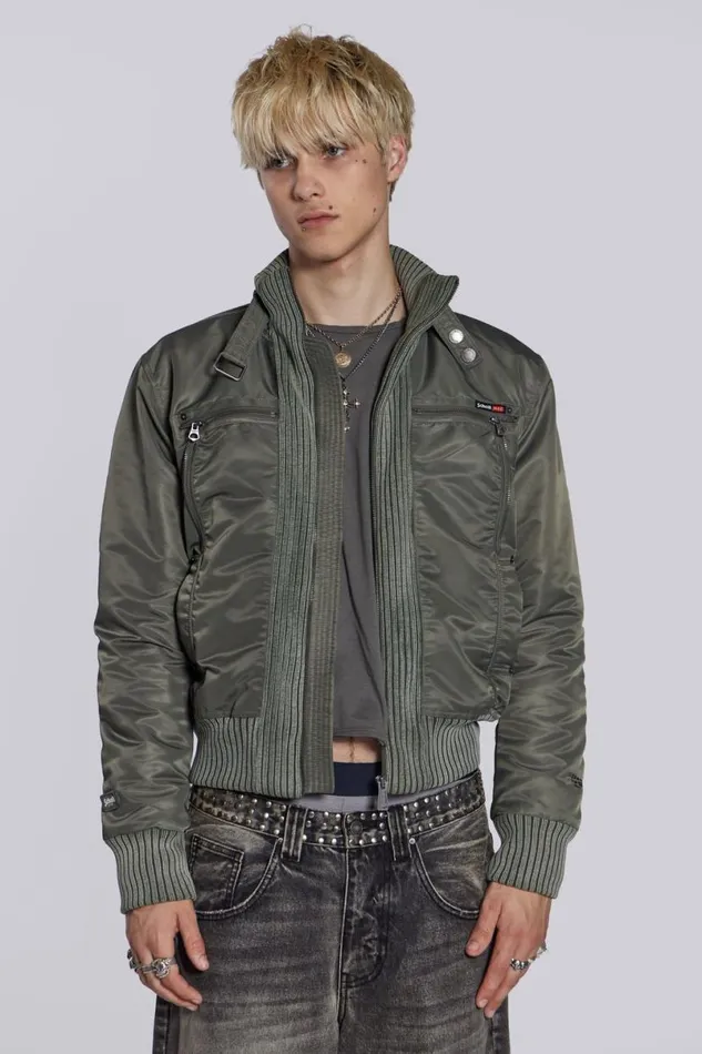 Jaded London Jackets Women Tank Jacket Khaki