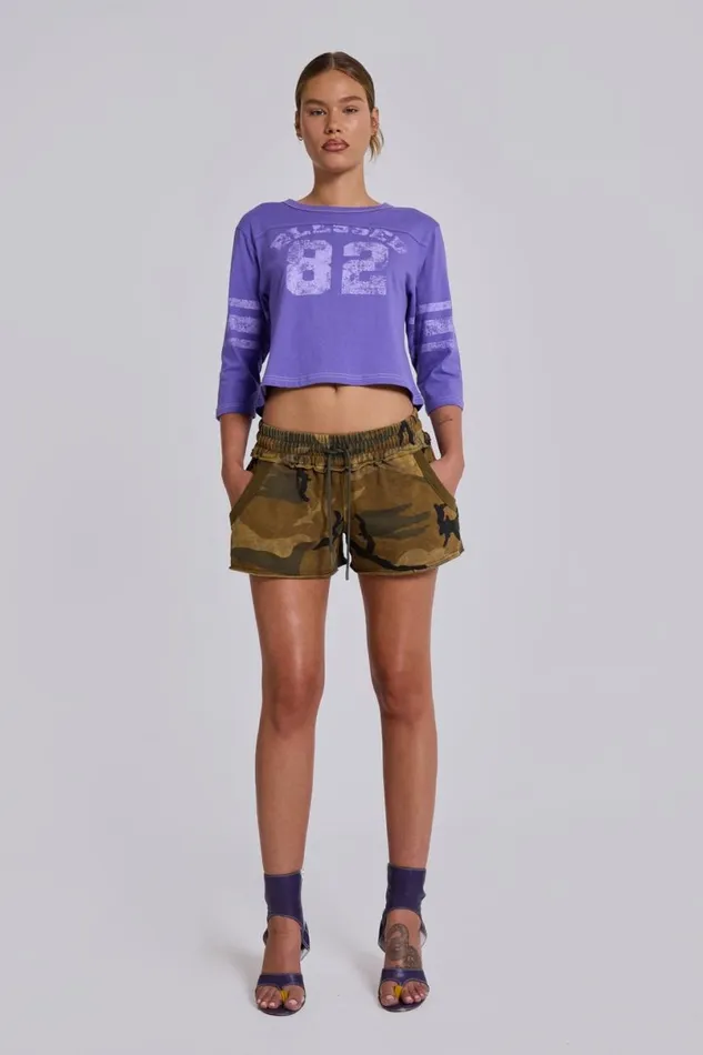 Jaded London Shorts and Jorts Women Camo Mini Jogger Shorts Camo