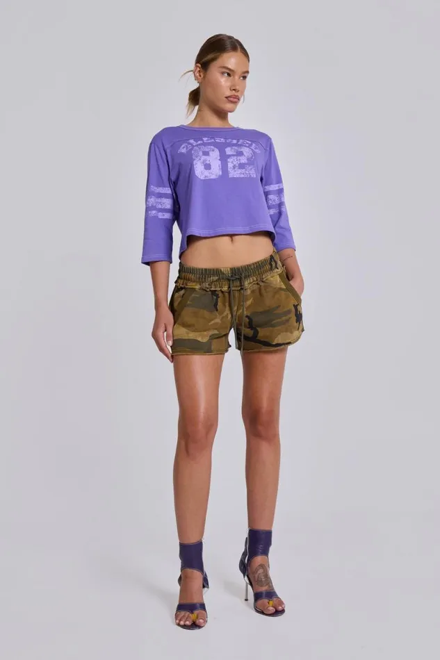Jaded London Shorts and Jorts Women Camo Mini Jogger Shorts Camo