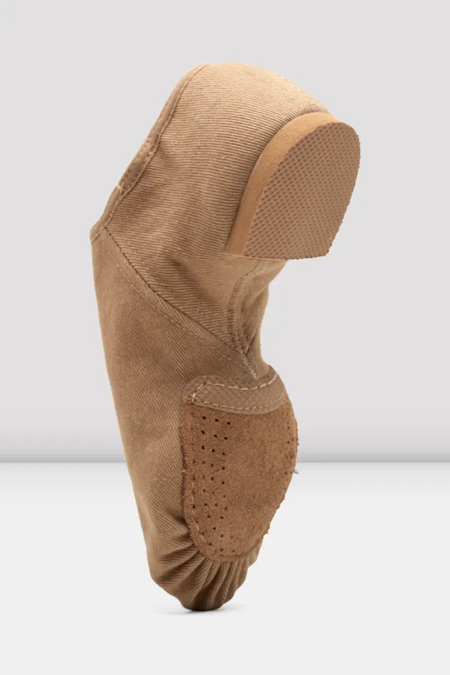 Jazz Bloch Adult Ladies Phantom Stretch Canvas Jazz Shoes Tan Canvas