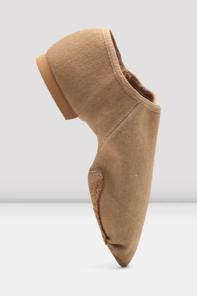Jazz Bloch Adult Ladies Phantom Stretch Canvas Jazz Shoes Tan Canvas