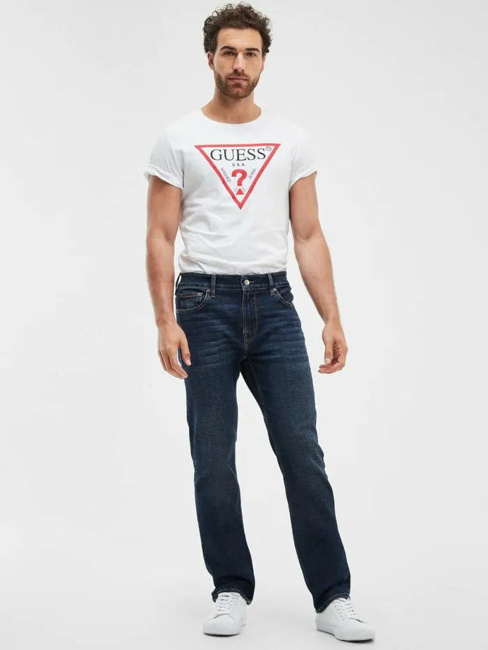 Jeans and Denim Eco Straight Jeans Blgu 8211 GUESS Men Jeans and Denim Eco Straight Jeans Blgu 8211 GUESS Men