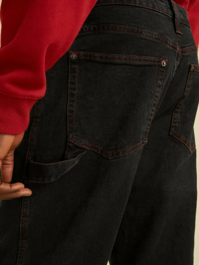 Jeans and Denim GUESS Men GUESS Originals Carpenter Jeans Go Vintage Black Wash Jeans and Denim GUESS Men GUESS Originals Carpenter Jeans Go Vintage Black Wash