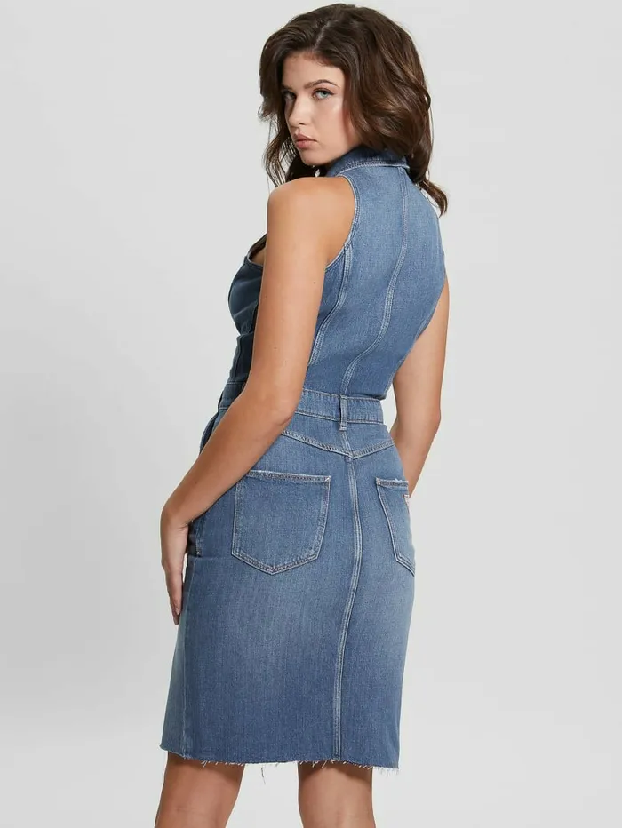Jeans and Denim GUESS Women Eco Stacie Denim Dress Delicate