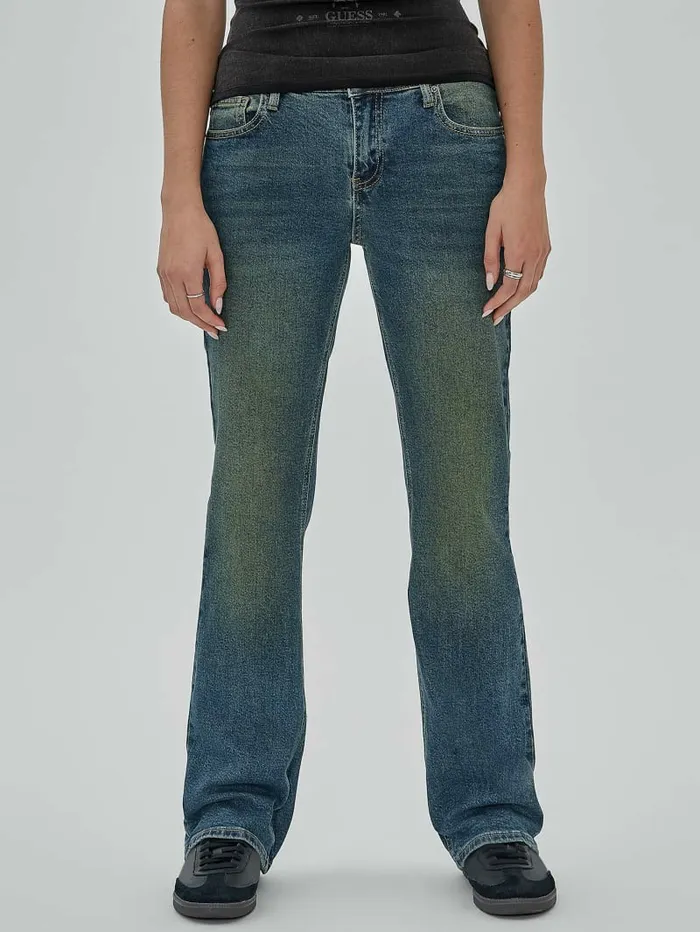 Jeans and Denim GUESS Women GUESS Originals Tinted Bootcut Jeans Go Tinted Medium Wash