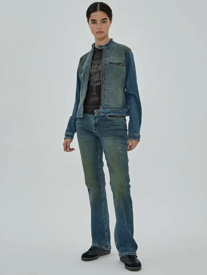 Jeans and Denim GUESS Women GUESS Originals Tinted Bootcut Jeans Go Tinted Medium Wash Jeans and Denim GUESS Women GUESS Originals Tinted Bootcut Jeans Go Tinted Medium Wash