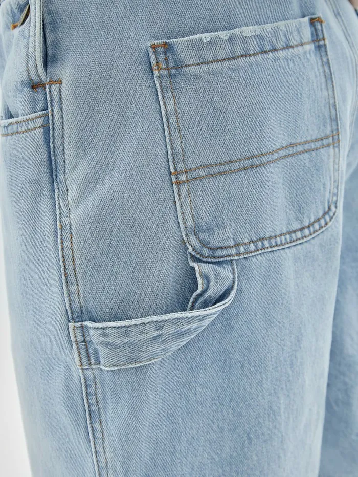 Jeans and Denim Women GUESS Originals Carpenter Shortalls Go Fez Lt Wash GUESS Jeans and Denim Women GUESS Originals Carpenter Shortalls Go Fez Lt Wash GUESS
