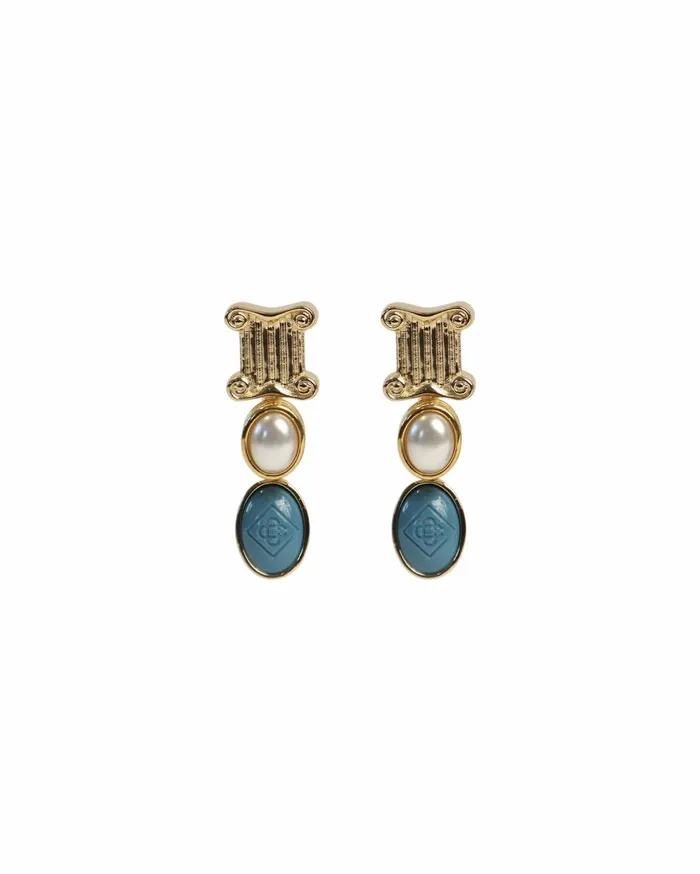 Jewellery MenWomen Casablanca Paris Column Drop Earrings