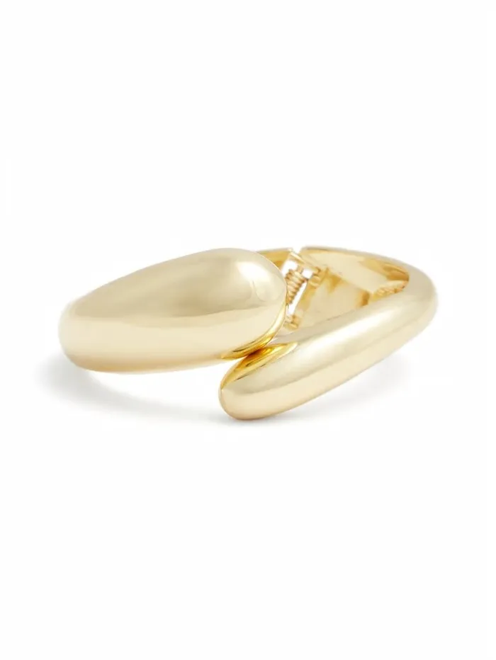 Jewelry GUESS Women GoldTone Swirl Bangle Bracelet SilverGold Jewelry GUESS Women GoldTone Swirl Bangle Bracelet SilverGold