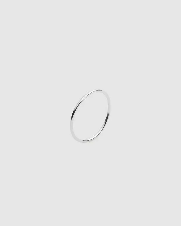 Jewelry rag and bone WomenMen The Thread Ring Black TitaniumSterling Silver