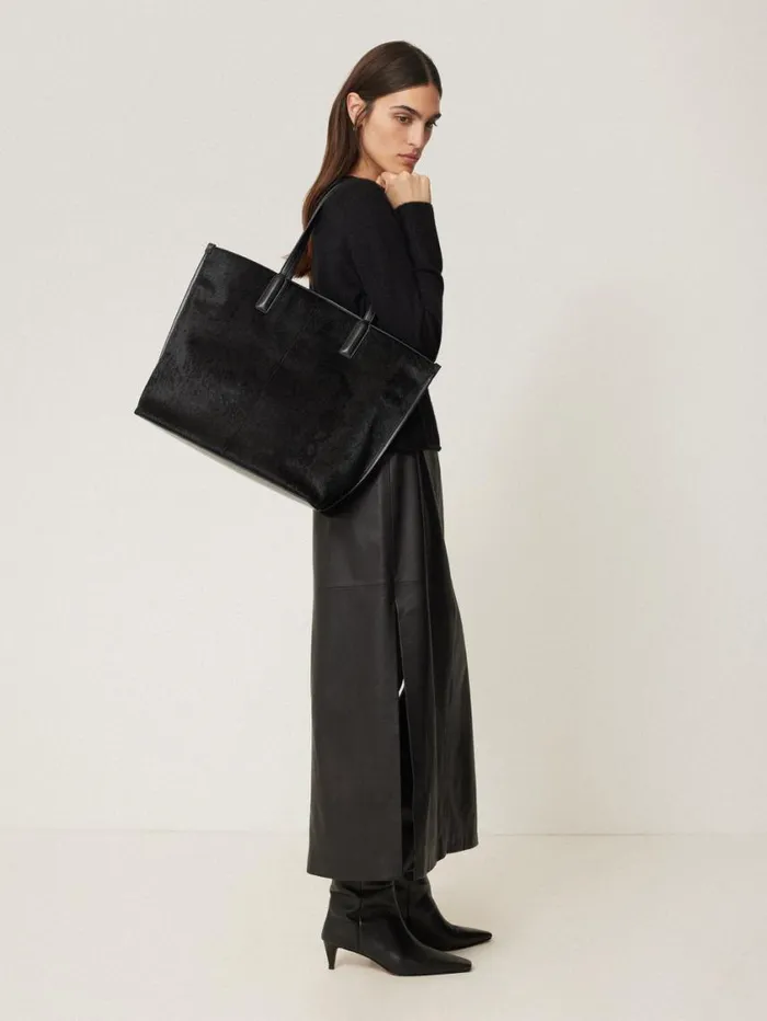 Jigsaw Cloud Cashmere Eldon Jumper Black Women Knitwear and Cashmere