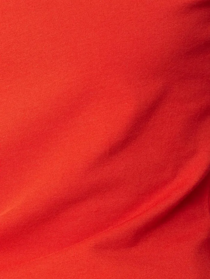 Jigsaw Double Front Ballet Neck Top Spice Orange Women Pyjamas and Loungewear