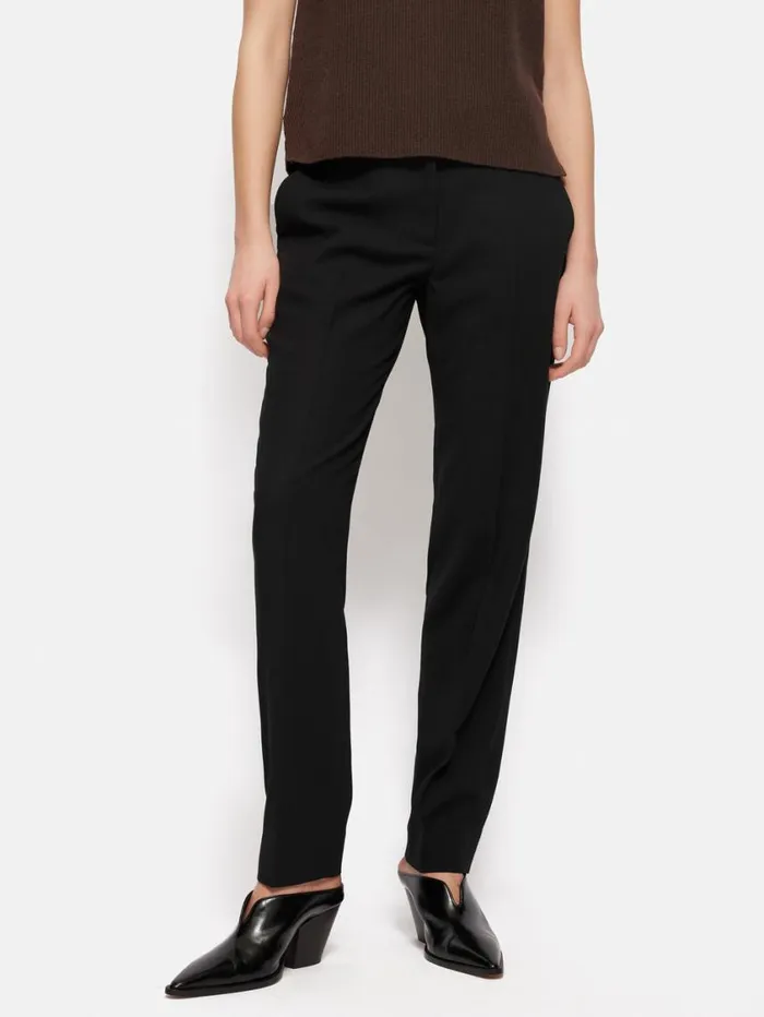 Jigsaw Fluid Twill Palmer Trouser Black Women Coords