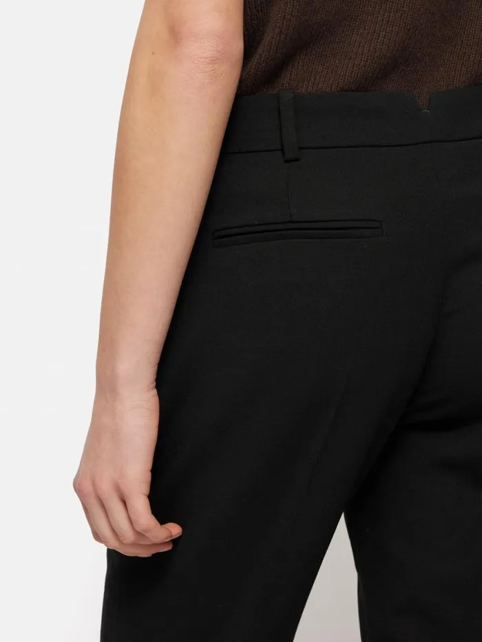Jigsaw Fluid Twill Palmer Trouser Black Women Trousers