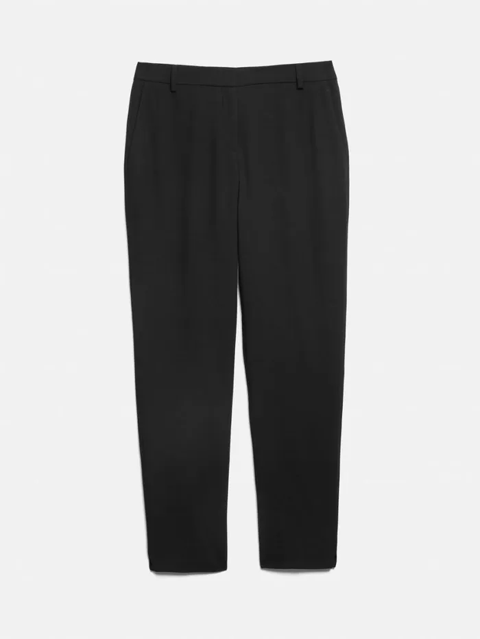 Jigsaw Fluid Twill Palmer Trouser Black Women Trousers