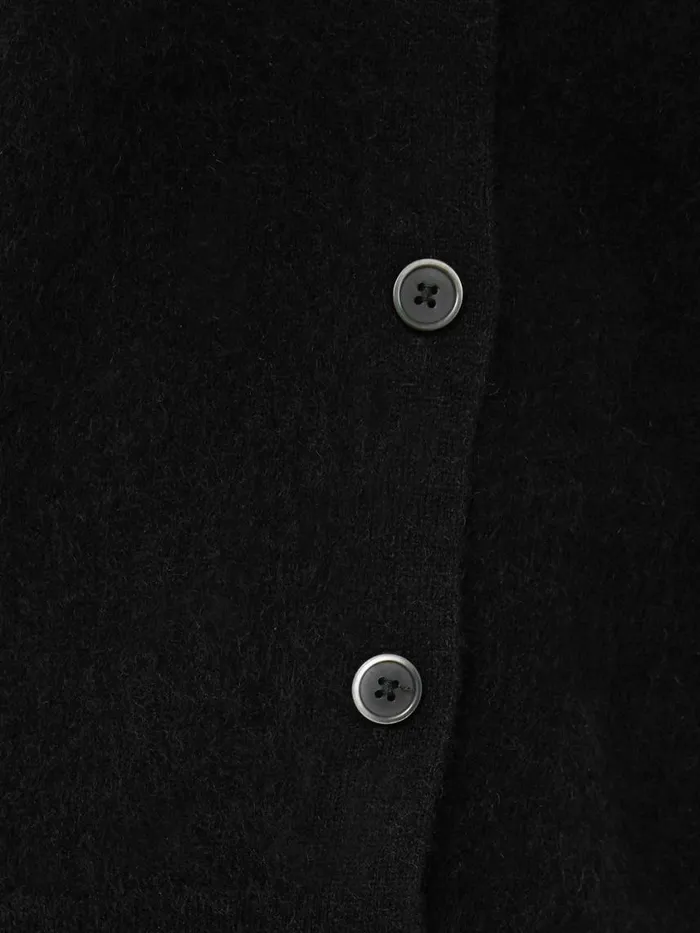 Jigsaw Halo Cashmere Cardigan Black Women Knitwear and Cashmere