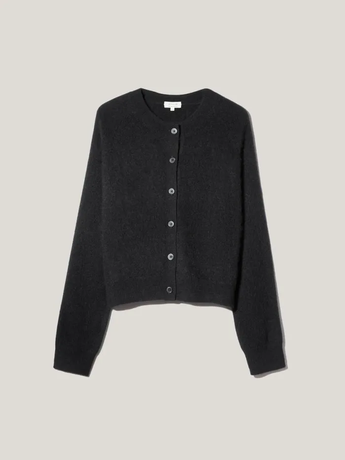 Jigsaw Halo Cashmere Cardigan Black Women Knitwear and Cashmere
