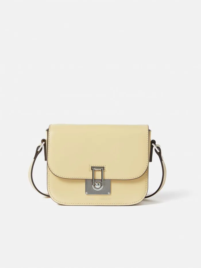 Jigsaw Meret Crossbody Cream Women Leather