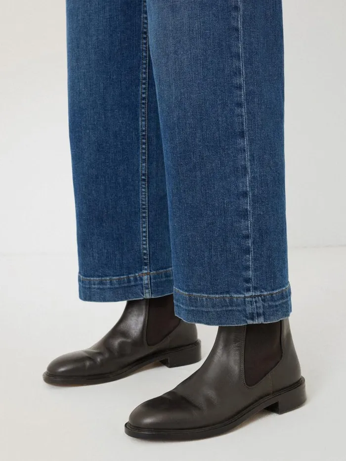 Jigsaw Pembridge Leather Chelsea Boot Brown Women Boots