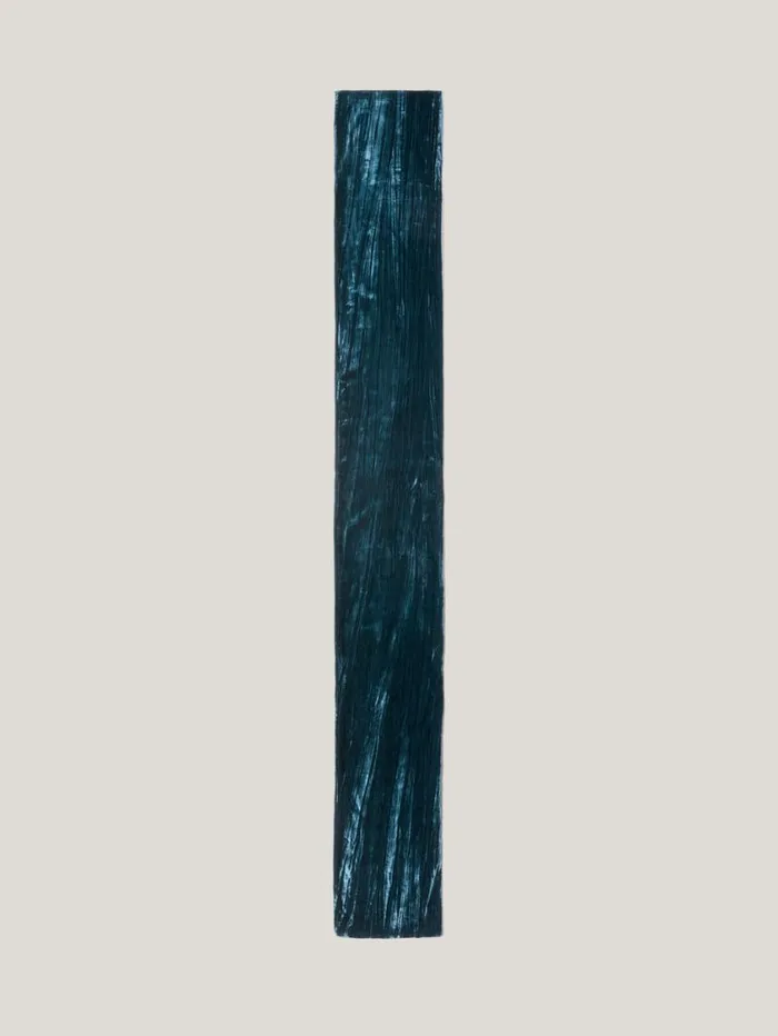 Jigsaw Plisse Velvet Scarf Teal Women Ponchos and Scarves