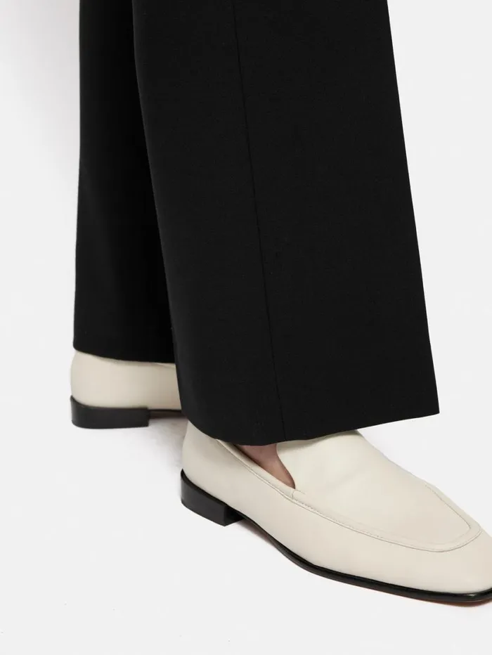 Jigsaw Short Fluid Twill Mason Trousers Black Women Suits and Tailoring