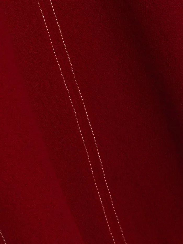 Jigsaw Sleeveless Stitched Dress Red Women Dresses and Jumpsuits