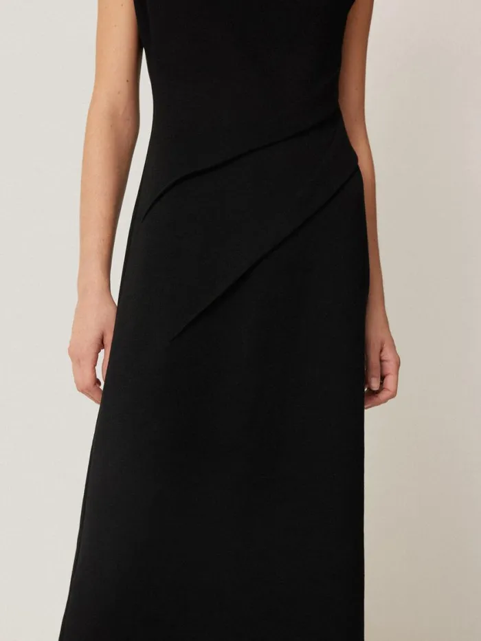 Jigsaw Structured Dart Dress Black Women Dresses and Jumpsuits