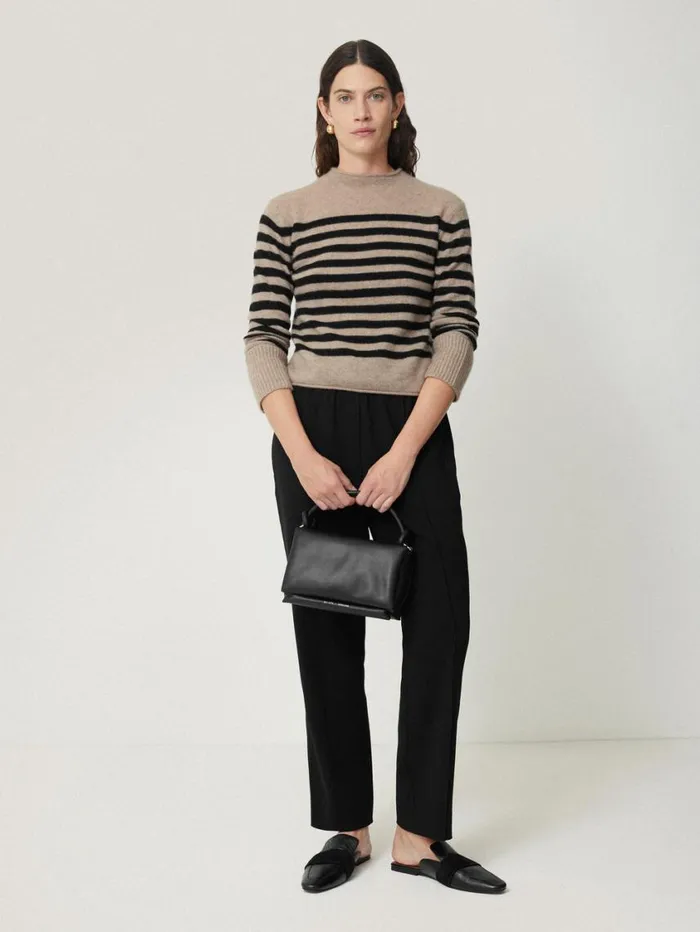 Jigsaw Tailored Smart Jogger Black Women Trousers