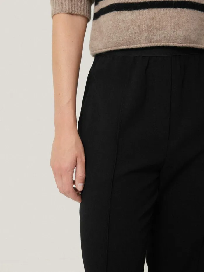Jigsaw Tailored Smart Jogger Black Women Trousers