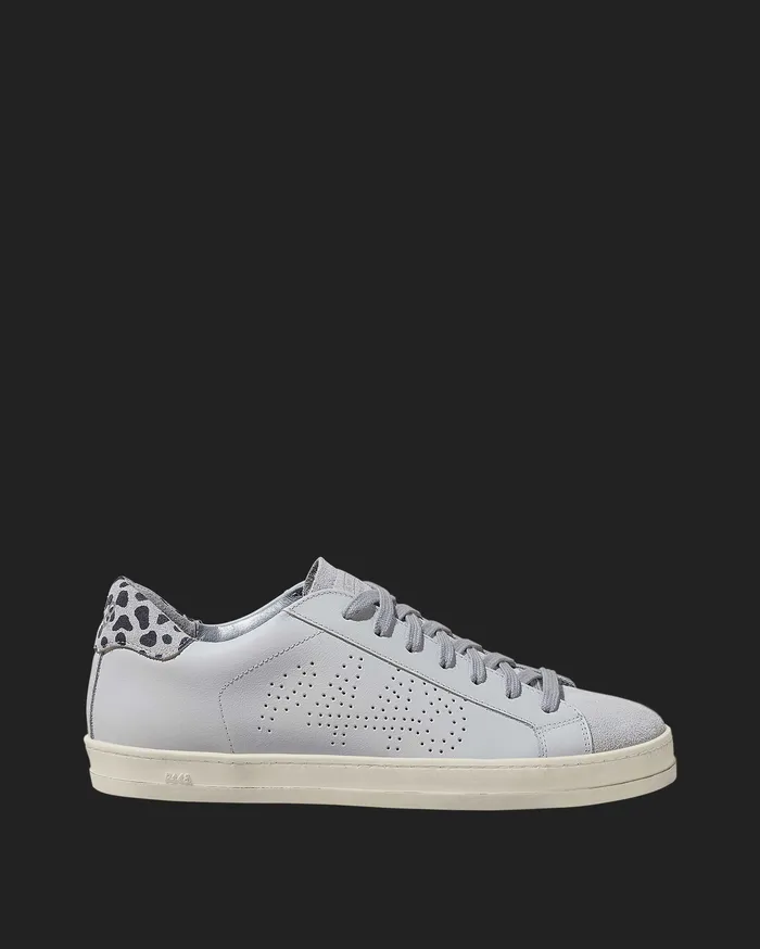 John Women John WhiteCheetah Sneaker P448 John Women John WhiteCheetah Sneaker P448