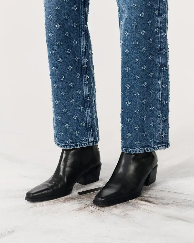 Joni Chelsea Boot Black Women Pants rag and bone