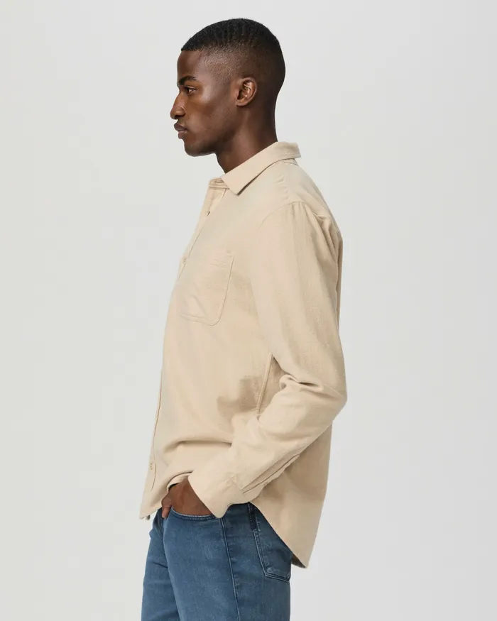 Kallen Button Up 8211 Moroccan Clay Men Shirts PAIGE Kallen Button Up 8211 Moroccan Clay Men Shirts PAIGE